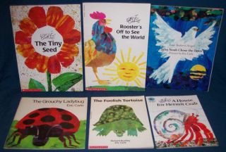 Lot 11 1 Eric Carle Picture Books House for Hermit Crab Grouchy 