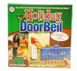 New Christmas Wireless Holiday DoorBell by Can You Imagine