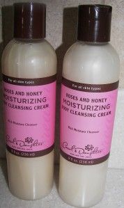 Carols Daughter Roses and Honey Rich Moisture Body Cleanser X2 8 FL oz 