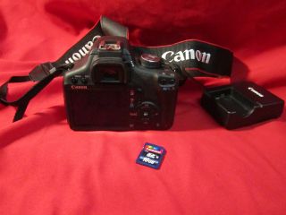 Canon EOS Rebel T1i 500D 15 1 MP Digital SLR Camera Black Kit w EF s 