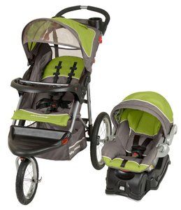   Trend Expedition Jogger Jogging Stroller Car Seat Travel System Mojito