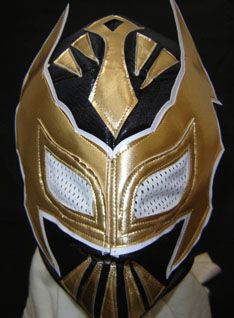 061 Sin Cara Negro Mexican Wrestling Mask Adult Size