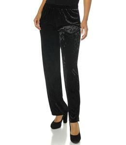 Carolyn Strauss Velvet Palazzo Pants Black or Mulberry $39 90 CSC 