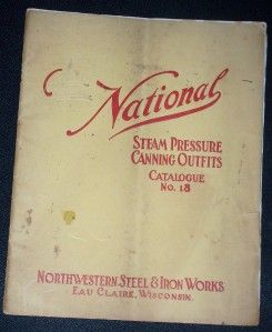 1924 Commercial Canning Equipment Catalogue Eau Claire
