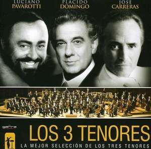 Carreras Domingo Pavarotti La Mejor Seleccion de Los 3 Tenores CD New 