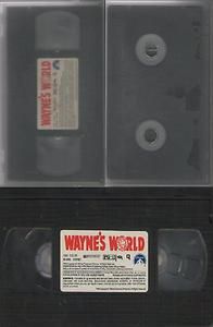   World VHS 1992 Mike Myers Dana Carvey Rob Lowe Tia Carrere
