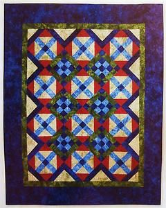 Carter Lake Quilt Pattern from Magazine Easy Patchwork