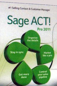 Sage ACT Pro 2011 NEW FULL VERSION MULTIPLE USERS AVAILABLE buy 1 per 