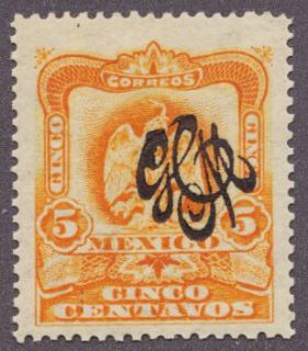   Mexico 482 5CTV 1903 Issue w Carranza Mint Hinged VF SC $40