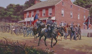 distant thunder general lee at cashtown pa july 1 1863 image size 17 1 