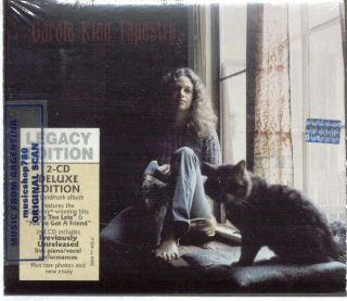 Carole King Tapestry Live Piano Vocal SEALED 2 CD Set