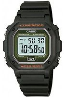 Casio F108WH 3A Mens Black Green Classic Digital LCD Sports Watch LED 