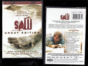   Disc Uncut Special Edition New SEALED DVD Cary Elwes Tobin Bell