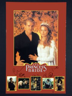 the princess bride poster the cast including stars cary elwes westley 
