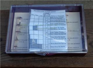   Richards Mid Western Super Hatch Fly Fishing Display Mint
