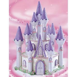 Wilton 301 910 Romantic Princess Castle Birthday Cake Set NEW