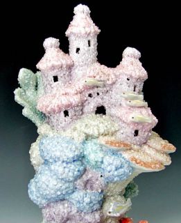 Enesco Coral Kingdom Castle Figurine Mermaid House 533130