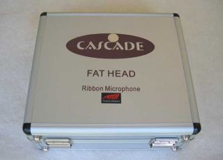 CASCADE Fat Head Ribbon Mic (Silver) Upgraded with AMI TR 42 