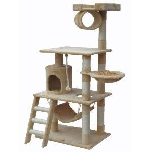 Cat Tree House Toy Bed Scratcher Post Furniture F67