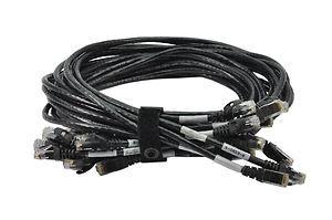 Lot of 10 7 ft Patch Cable Cord Cat 6 Sunf PU E132276 A CSA LL64151 A 