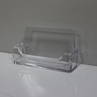 Clear Plastic Countertop Desktop Business Card Holders