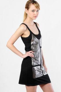 Vena CAVA Black Stray Cat Dress XSmall Small Large Retail $175