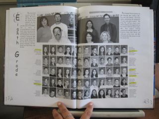 2003 Creekside Middle School Yearbook Castro Valley CA