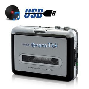 USB Cassette Player Gadget Convert Tape to Digital 