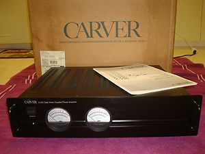 Carver A 220 2 Channel Amplifier Power Amp