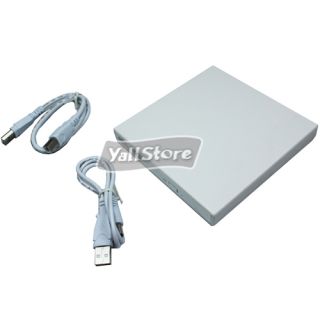   USB External PC Notebook CD DVD RW Burner Drive White for Dell