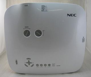 NEC NP2000 Multimedia PROJECTOR 1200x1600 4000 ANSI Lumens (54%)
