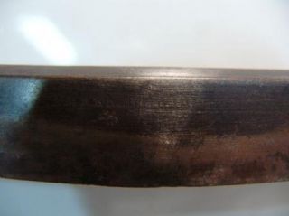   Antique Steel Blade Carpenters Draw Knife Spoke Shave Hand Tool