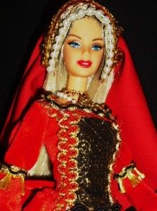 queen catherine parr tudor henry viii ooak barbie
