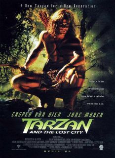 Tarzan and The Lost City Movie Poster Casper Van Dien