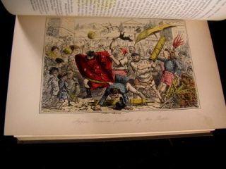Comic History of Rome C 1860 Beckett Color Illustrated