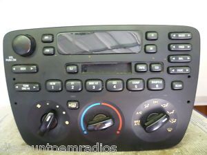 01 03 Ford Taurus Mercury Sable Radio Cassette Player