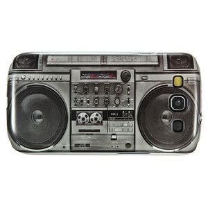 Radio Cassette Tape Recorder Hard Cover Case for Samsung Galaxy S3 