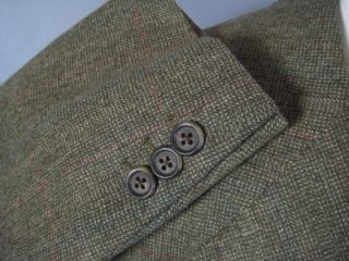   Italy Soft Tweed Coat 44 R US 54 EU Davide Cenci Bijan Maker