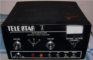 Vintage Telestar Ham Radio 4CX350 Tube 1kW Linear Amplifier Amp
