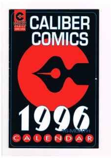 Caliber Comic 1996 Calendar Budd Root Cavewoman Moebius
