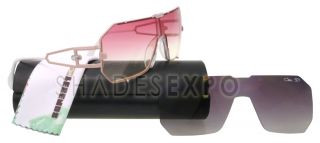 New Cazal Sunglasses CZ 904 Pink 337 Interchangable