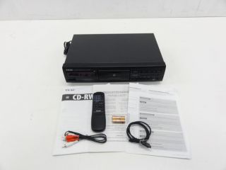 Teac CD RW890 CD Recorder with Remote Black