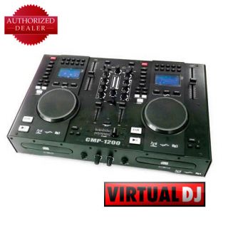   CMP 1200 Pro DJ USB /  / Dual CD Player / Mixer / Midi Controller