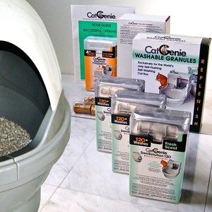 Cat Genie 120 Self Cleaning Litter Box Deluxe Package