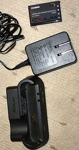 CASIO EXILIM CA 30 CRADLE/DOCK/AC CHARGER USB + NP 20 BATTERY FOR EX 