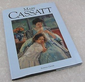 Mary Cassatt Art Paintings Over Size Coffee Table Book by Sophia Craze 