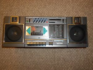 Vintage SONY CFS 5000 Stereo Cassette DECK Boombox TranSound