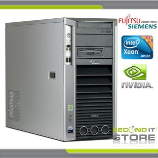 Fujitsu Siemens Celsius R650 2 x Intel Xeon 2x 1 86 GHz 4 GB RAM 250 