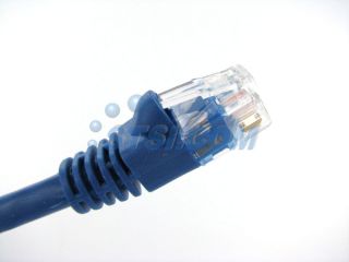 18 inch Cat 6 Ethernet Patch Cable Cat6 Cord Blue STSI