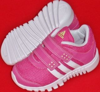   Toddlers ADIDAS STA FLUID CF Pink Athletic Sneakers Shoes 10/27 WIDE